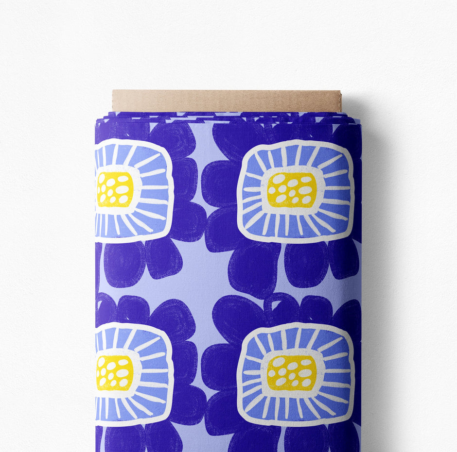 Karina + Kind - Riku Flower Seaside - CANVAS - 1 m cut