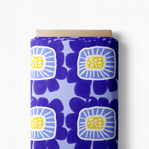 Karina + Kind - Riku Flower Seaside - CANVAS - 1 m cut