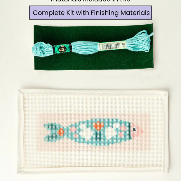 The Portuguese Sardine Bookmark Needlepoint Kit