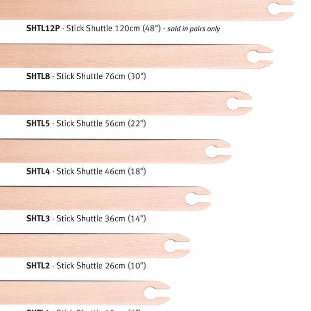 Stick Shuttles - Assorted Sizes