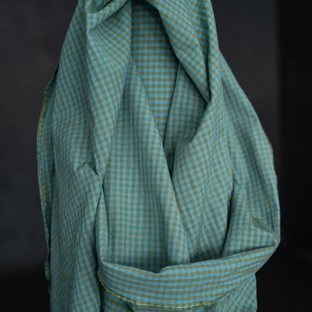 Springwater Organic Cotton / Linen Check