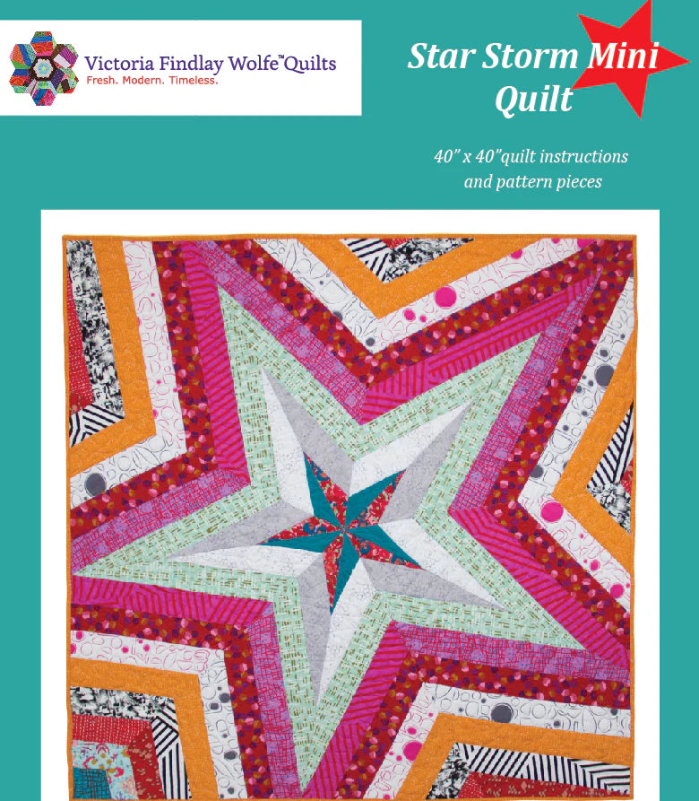 Star Storm Mini Quilt Pattern