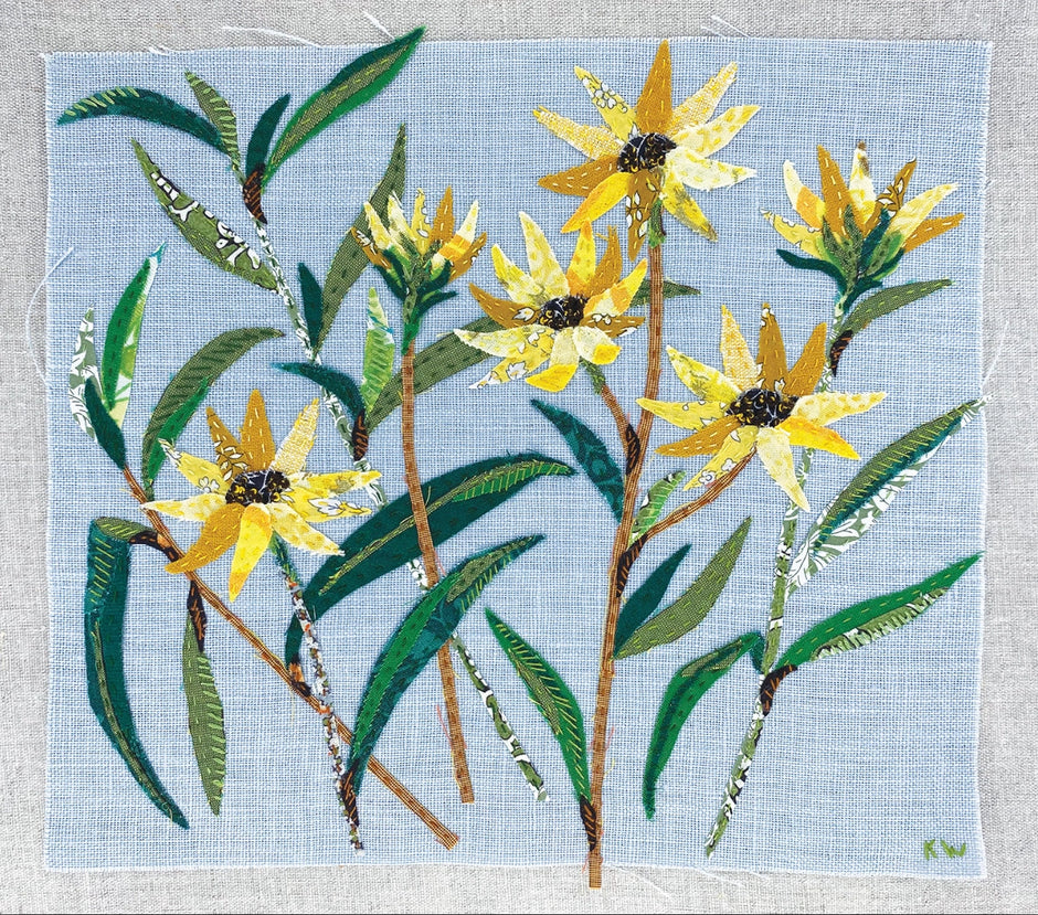 Swamp Daisy Slow Stitching Kit