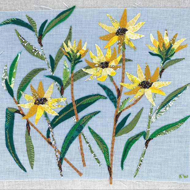Swamp Daisy Slow Stitching Kit