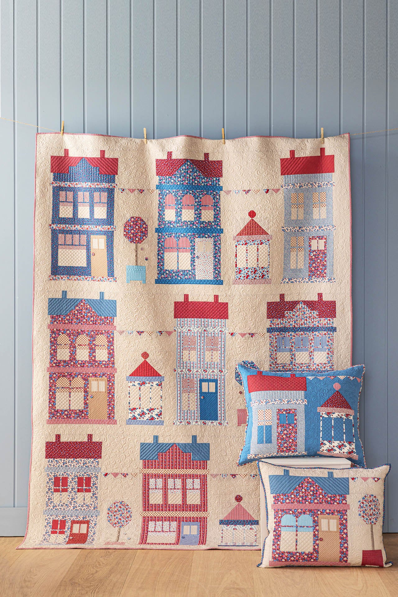Village Life - Village Life Quilt Kit - Putty
