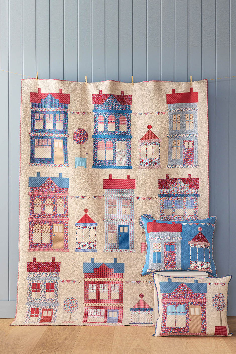 Village Life - Village Life Quilt Kit - Putty