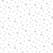 White Starry FLANNEL