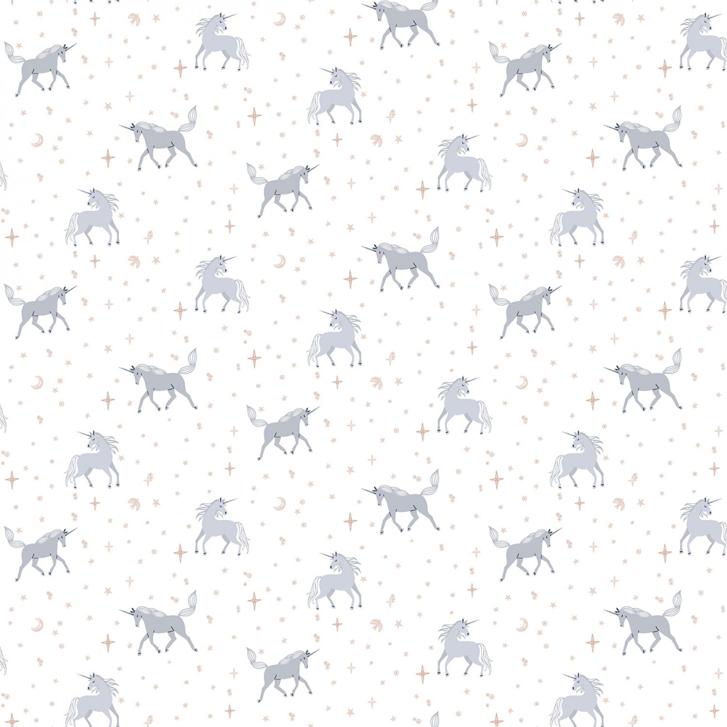Secret Forest - Unicorns in White