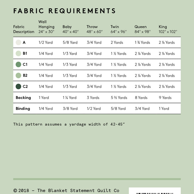 Pine Falls Quilt Pattern