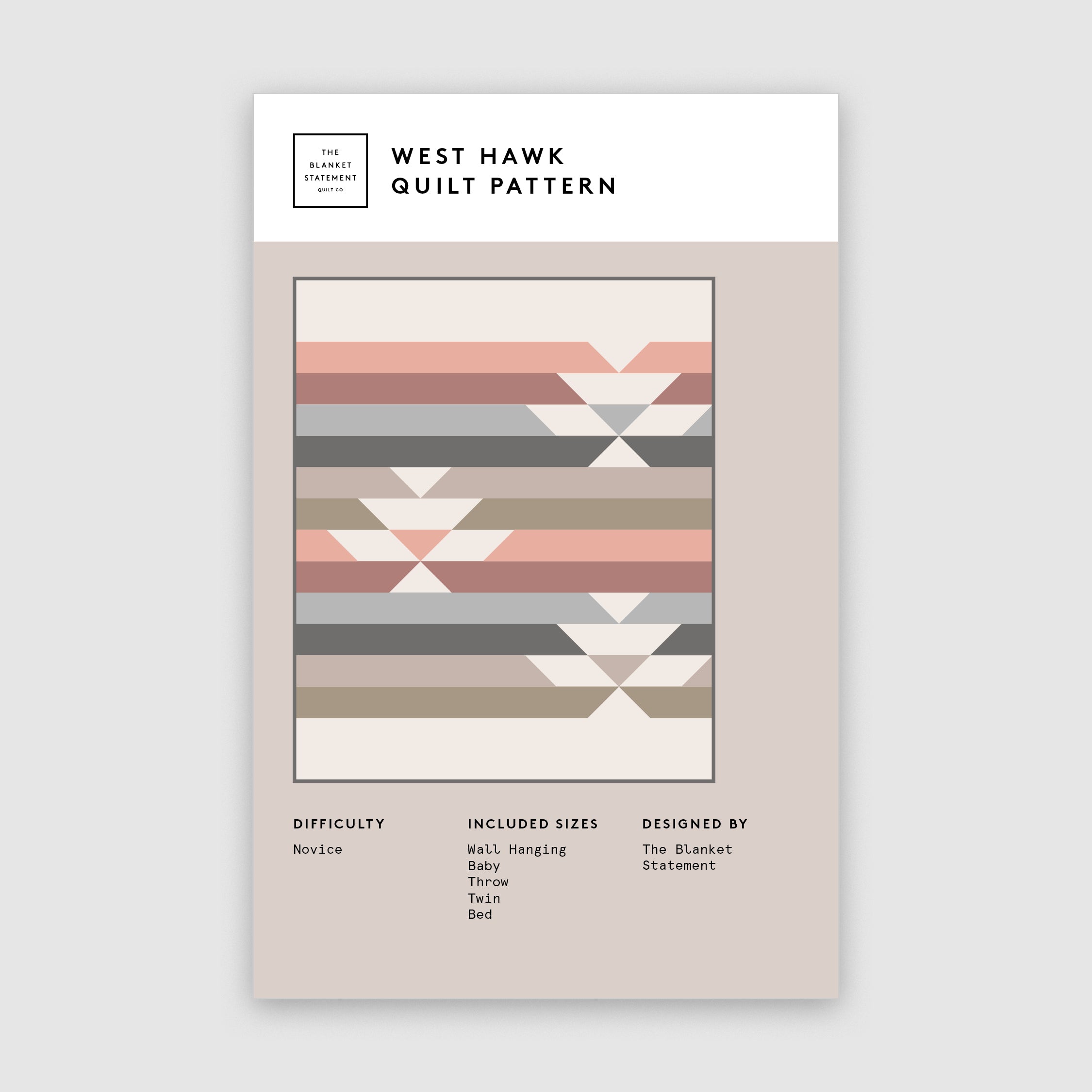 West Hawk Quilt Pattern