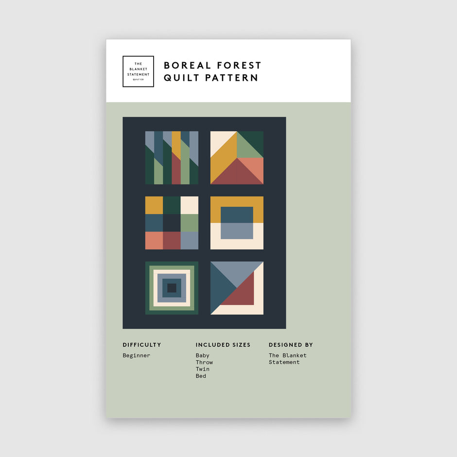Boreal Forest Quilt Pattern