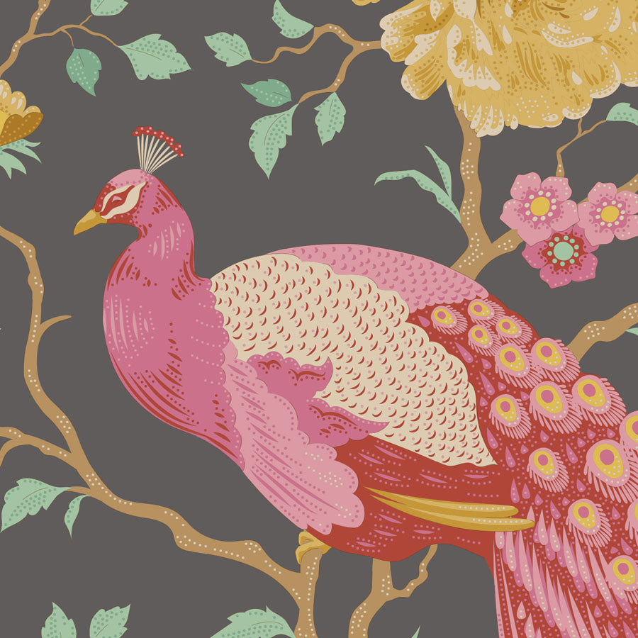 Peacock Tree - Grey