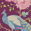 Peacock Tree - Grape - 1 metre piece