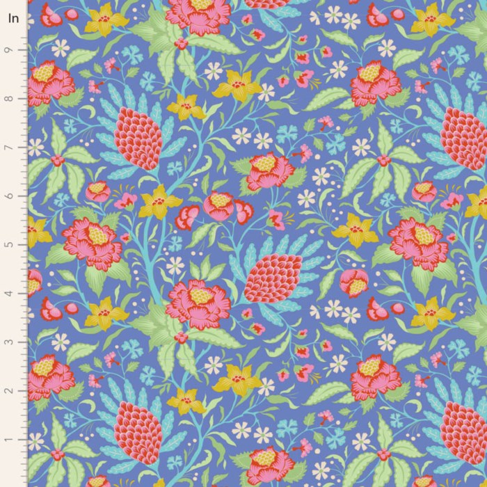 Flowertangle - BLUE