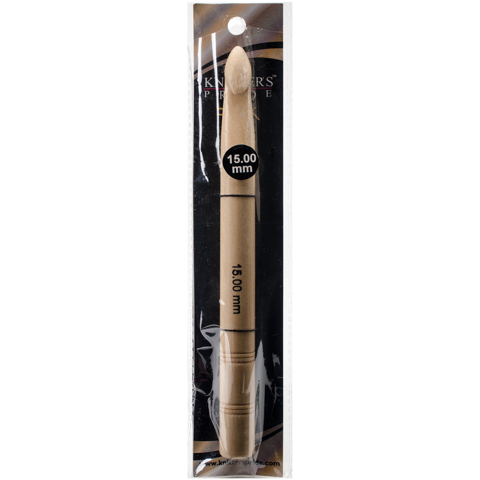 Jumbo Birch - 15.00 mm Crochet Hook