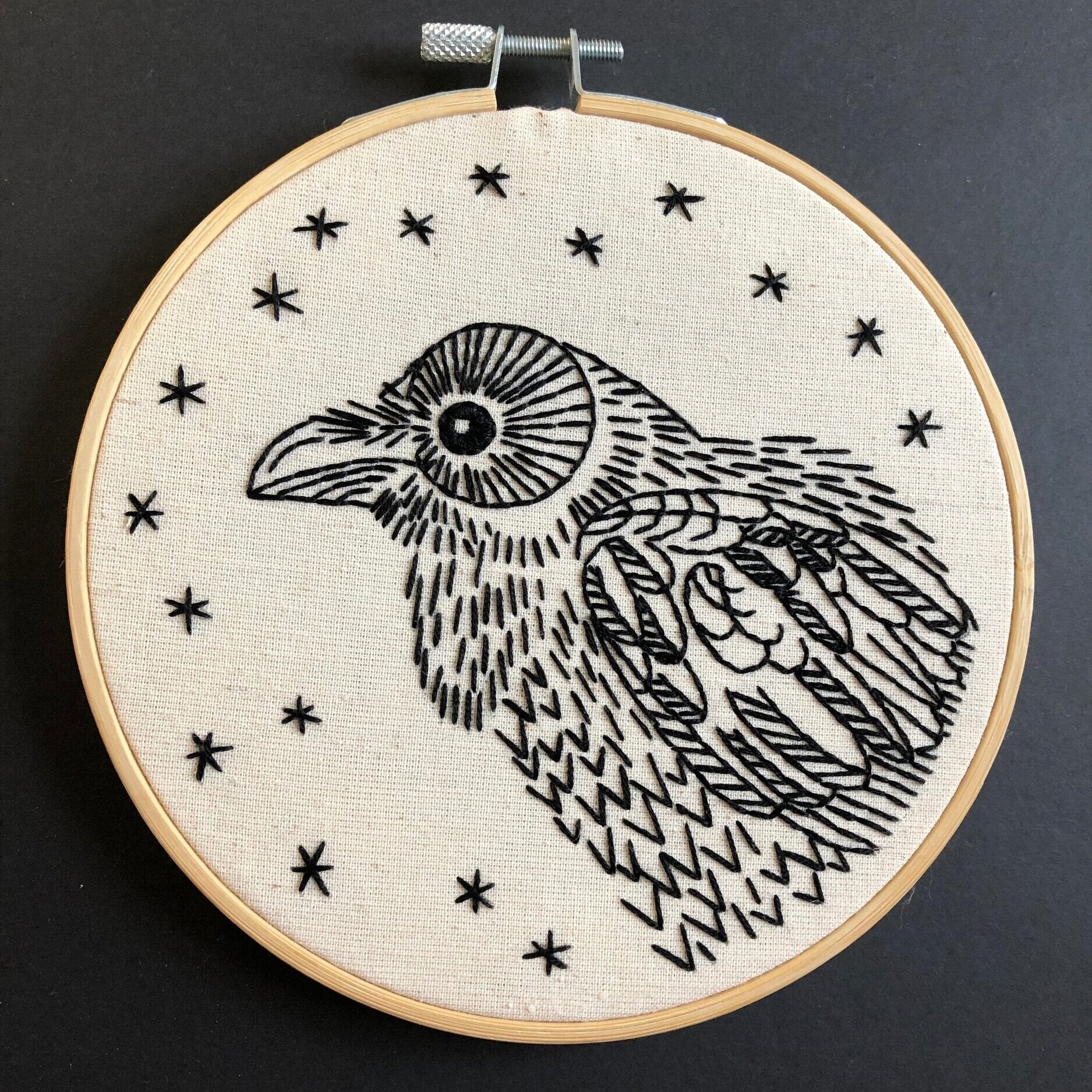 Nevermore Embroidery Kit