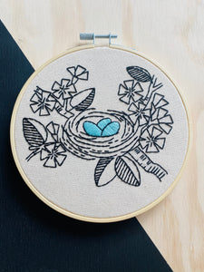 Nest Egg Embroidery Kit
