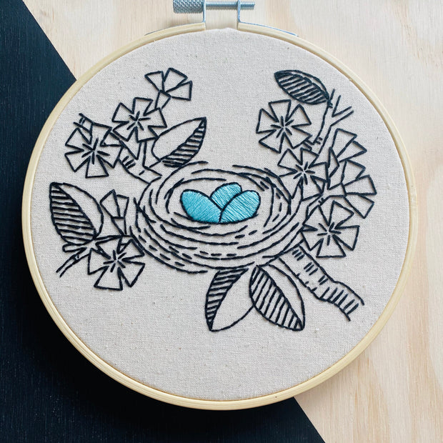 Nest Egg Embroidery Kit
