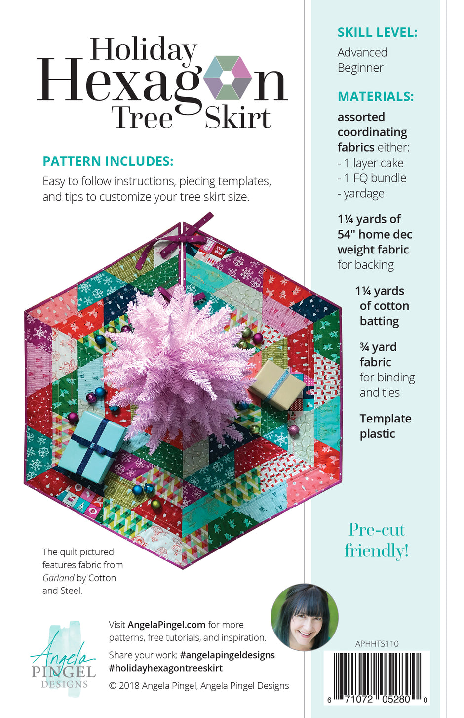 Holiday Hexagon Tree Skirt Pattern