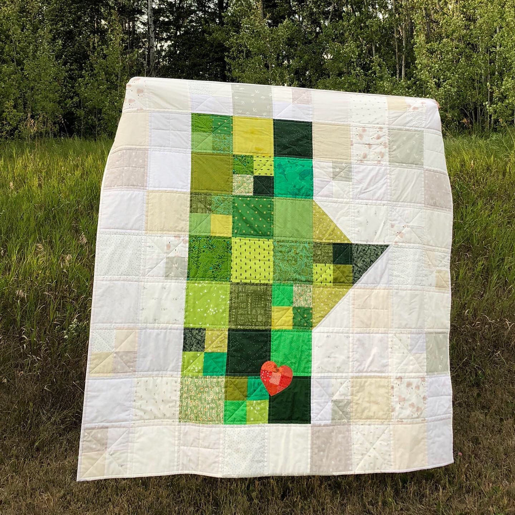 Patchwork Manitoba Quilt Pattern - DIGITAL