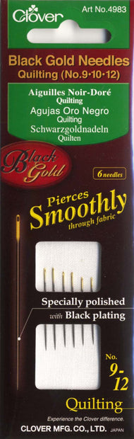 Black Gold Needles - Quilting Between