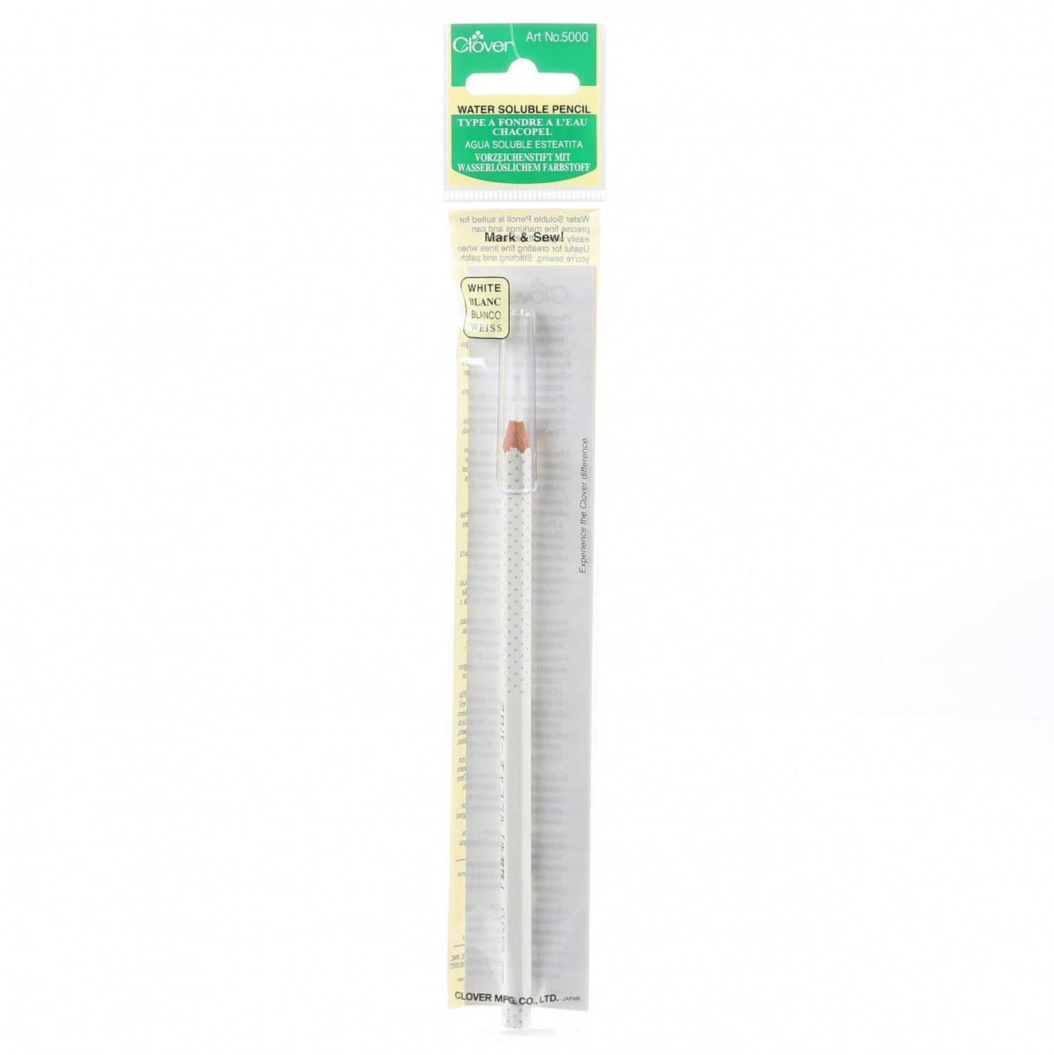 Water Soluble Pencil - White