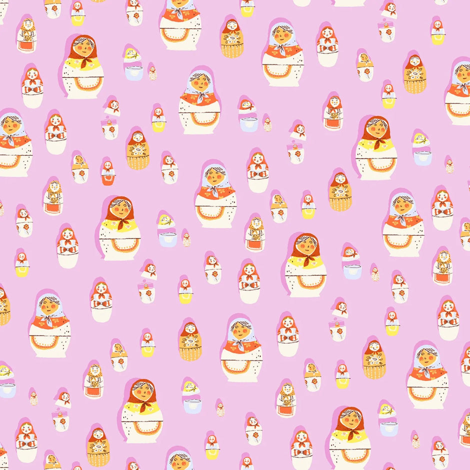 West Hill - Matryoshka Dolls in Lilac