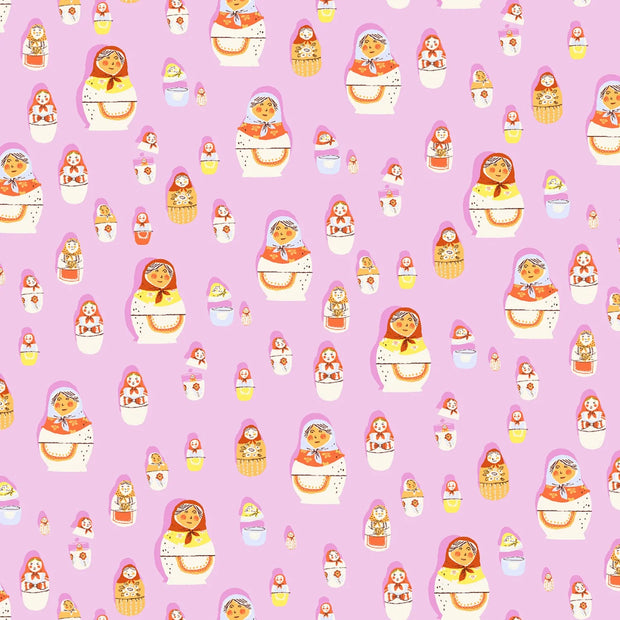 West Hill - Matryoshka Dolls in Lilac