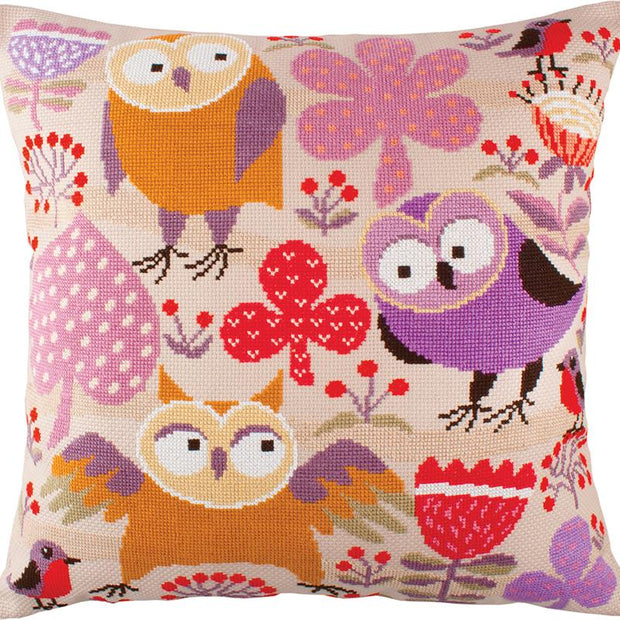 Wise Owls Cross Stitch Kit