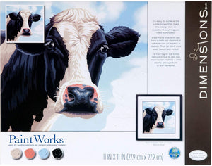 PaintWorks Cow Paint-By-Number