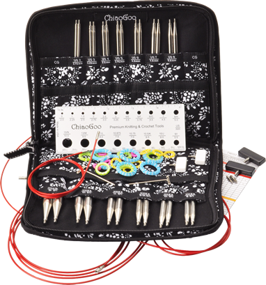 ChiaoGoo Interchangeable Needle Set - 5" COMPLETE