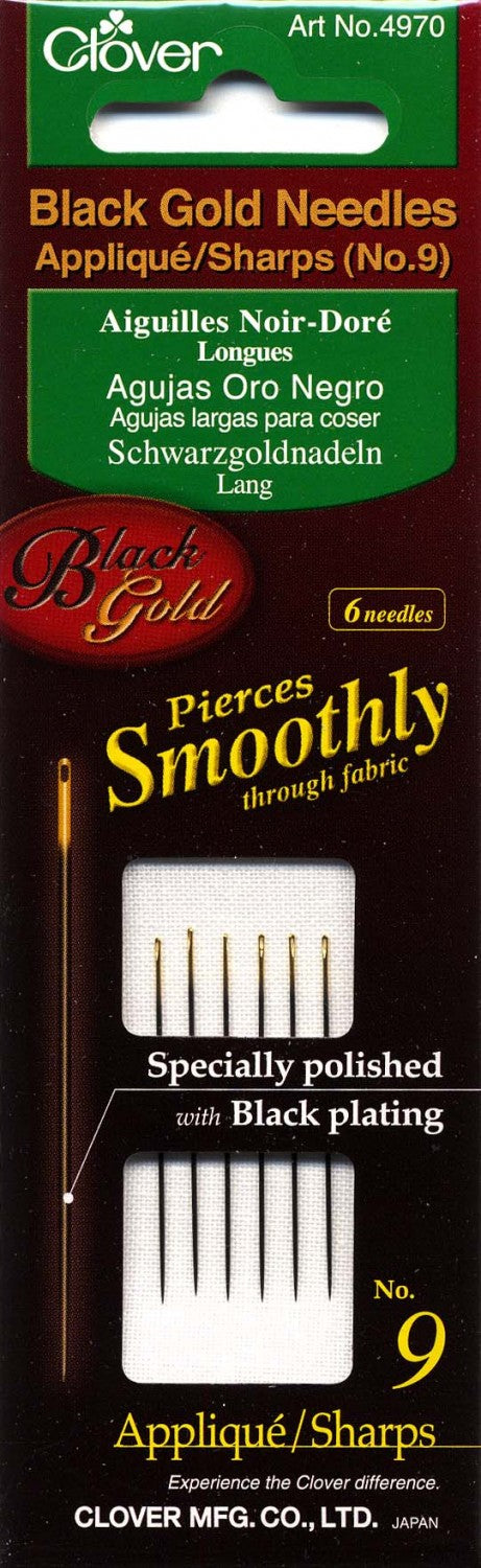 Black Gold Needles - Appliqué / Sharps