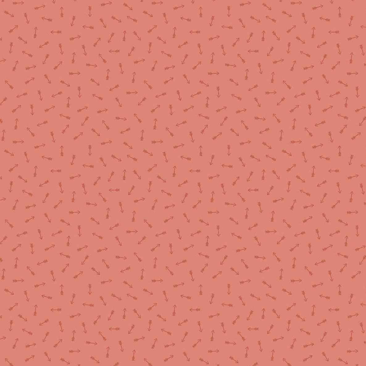 Little Arrows on Peach