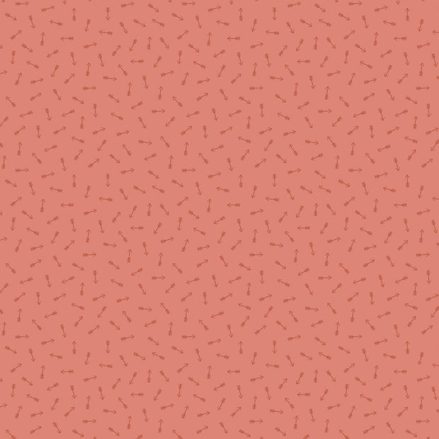 Little Arrows on Peach