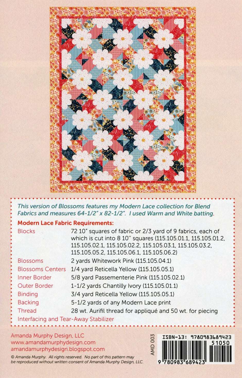 Blossoms Quilt Pattern