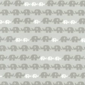 Grey Elephant FLANNEL