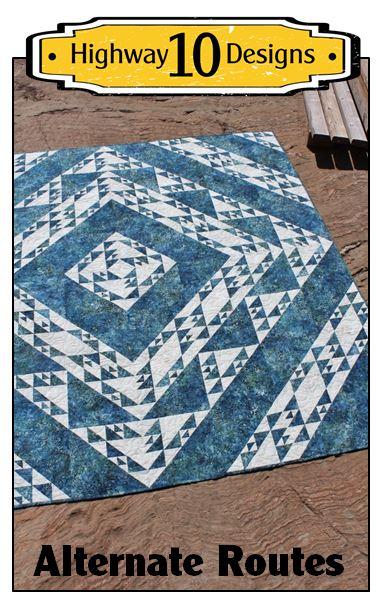 Alternate Routes Quilt Pattern