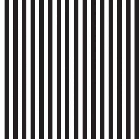 Piano Black + White Stripe