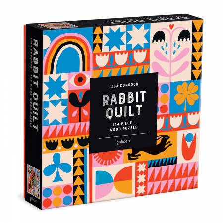 Lisa Congdon Rabbit Quilt Puzzle