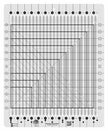 Creative Grids Stripology Squared Ruler