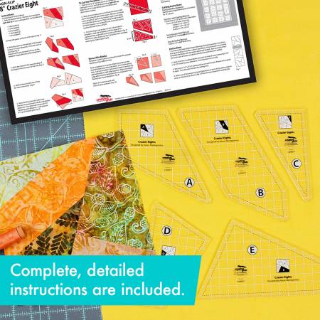 Crazier Eights Template Set