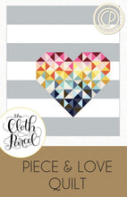Load image into Gallery viewer, Piece &amp; Love Quilt Pattern
