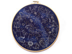 Constellation Series:  Star Map Hoop Art Embroidery Kit
