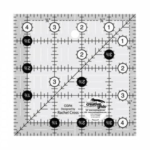 4 1/2" x 4 1/2" Creative Grids Ruler