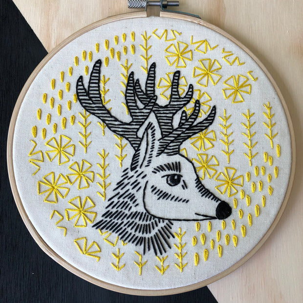 Oh Deer Me Embroidery Kit
