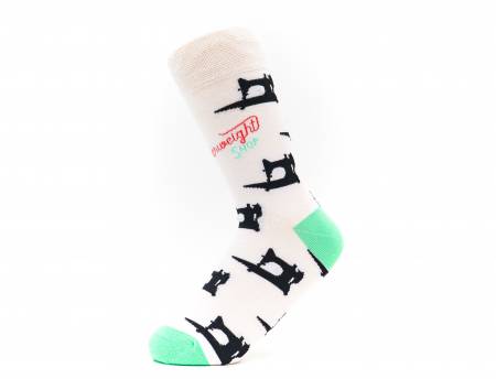 Quilty Socks - Black Featherweights