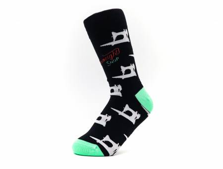 Quilty Socks - White Featherweights
