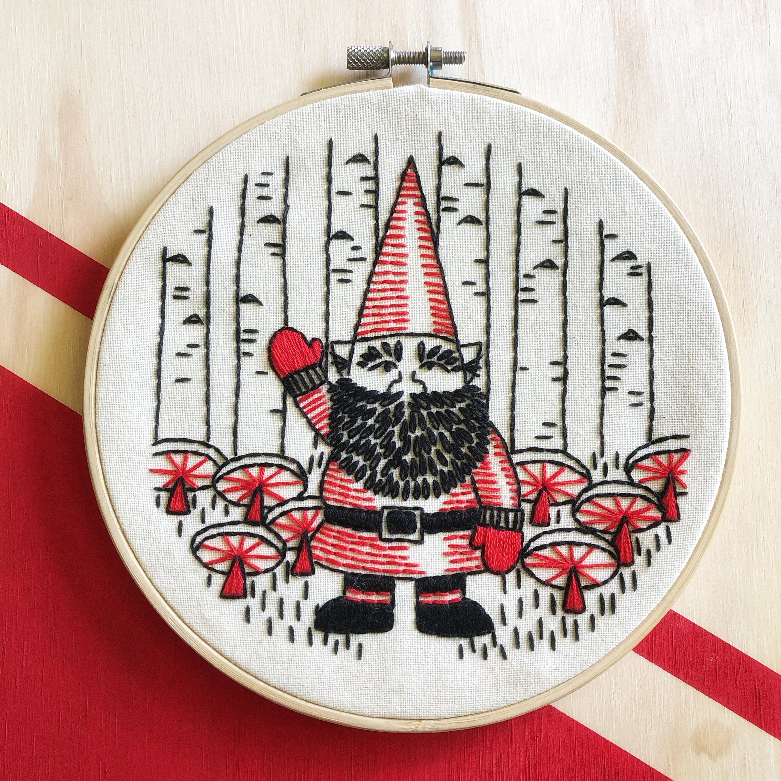 Gnomework Embroidery Kit