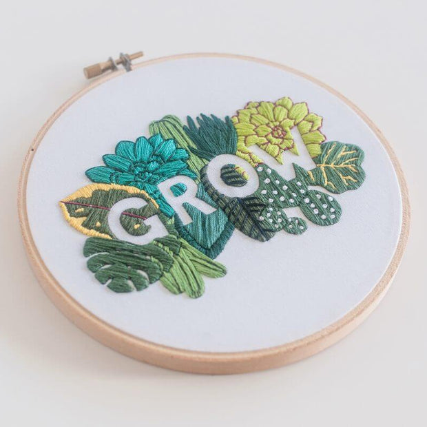 Grow Embroidery Kit