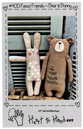 Forest Friends - Bear & Bunny Pattern